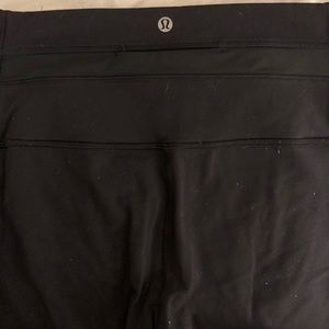 Lululemon black mesh leggings